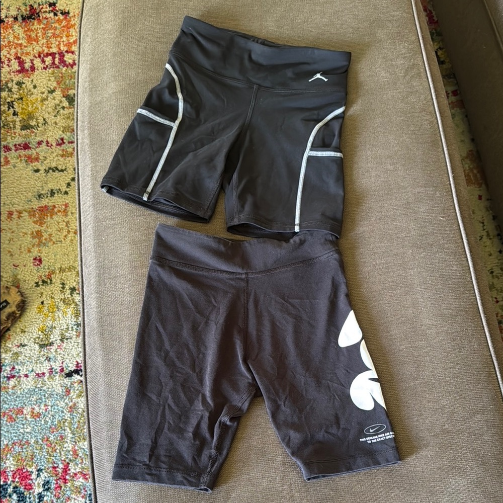 Nike Black Athletic Shorts Set